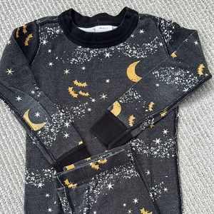 Hanna Andersson Long Pajama - Night Sky and Bats